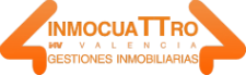 Logo  INMOCUATTRO Valencia Gestiones Inmobiliarias